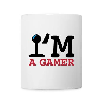 A Gamer Bold Typography - Mug - white - Front