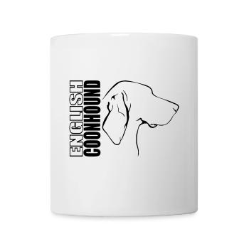 DEUTSCH COONHOUND Profil Chiens Wilsigns - Mug blanc - blanc - Devant