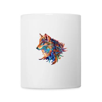 Wolf - Tasse - Weiß - Vorne