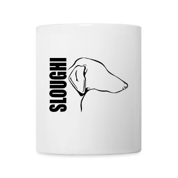 SLOUGHI Profil Hunde Hund Windhunde Wilsigns - Tasse - Weiß - Vorne
