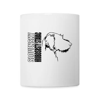 SLOVENSKÝ HRUBOSRSTÝ STAVAČ Profil Chiens Wilsigns - Mug blanc - blanc - Devant