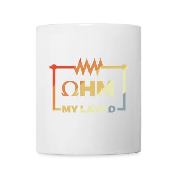 Drôle de loi d’Ohm - Mug blanc - blanc - Devant