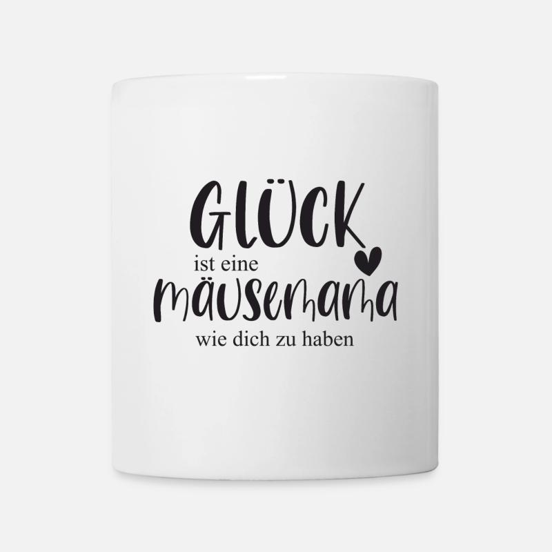 Maus Mäusemama Mäuse Haustier Nagetier Geschenk - Tasse - Weiß