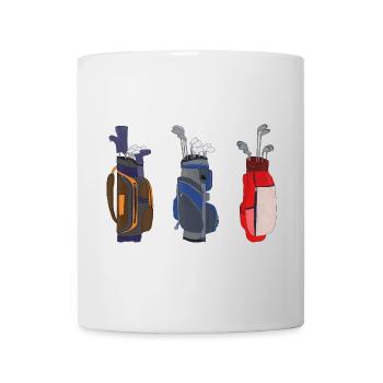 Awesome Golf Bags - Mug - white - Front