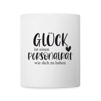 Personalrat Ehrenamt Betriebsrat Geschenk - Tasse - Weiß - Vorne