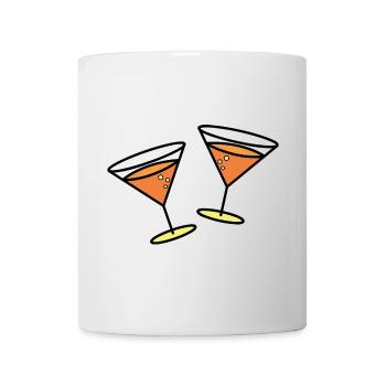 Cocktails to celebrate - Mug - white - Front
