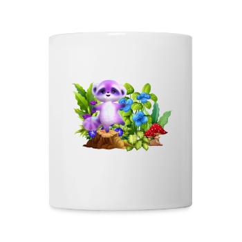 Pastel Koala in Enchanted Garden - Mug - white - Front