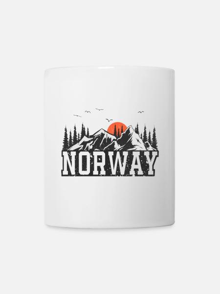 Norvège - Mug blanc - blanc