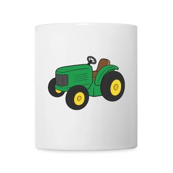 Traktor - Tasse - Weiß - Vorne