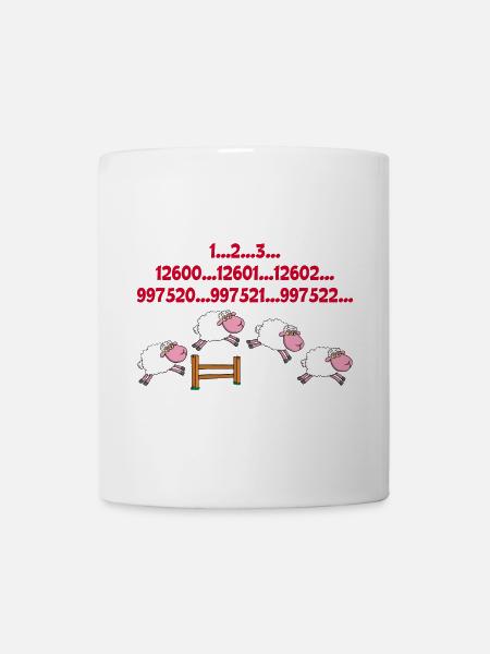 Schlaflosigkeit - Tasse - Weiß