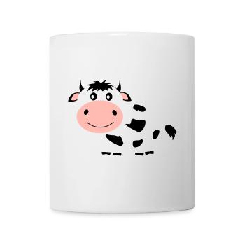 Kuh Bauern Landwirt Landwirtschaft - Tasse - Weiß - Vorne