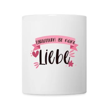 Eisklettern Klettern Eispickel Winter Eis Geschenk - Tasse - Weiß - Vorne
