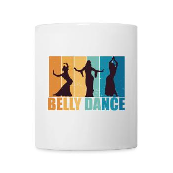 Danse du ventre Danseuse du ventre Vintage Danseur Cadeau - Mug blanc - blanc - Devant