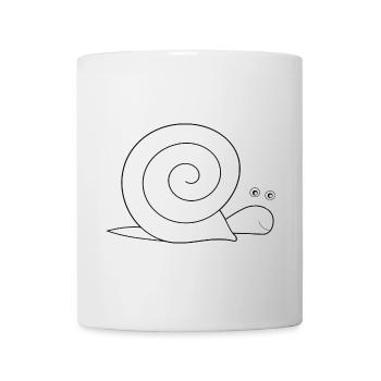 Snail - Mug - white - Front