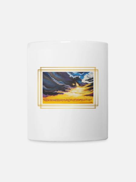 SchöpfungsLicht der Kontraste - Sonja Ariel - Tasse - Weiß
