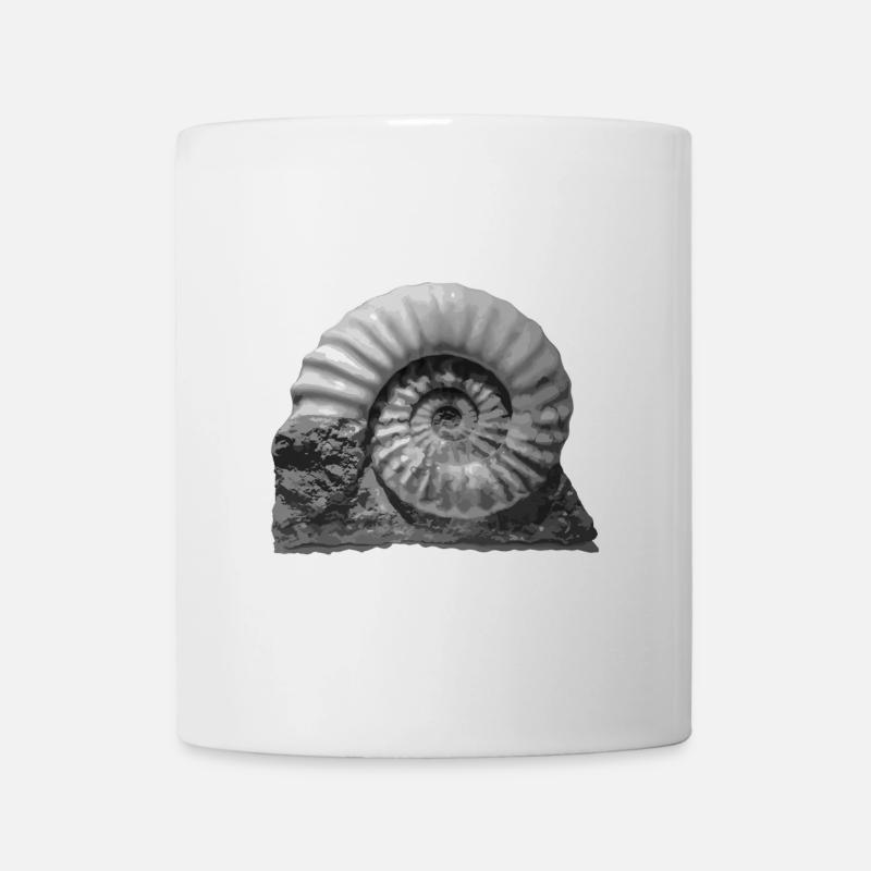 Ammonite - Mug blanc - blanc