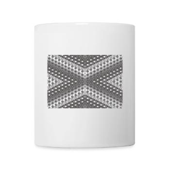 Gray gradient rotated - Mug - white - Front