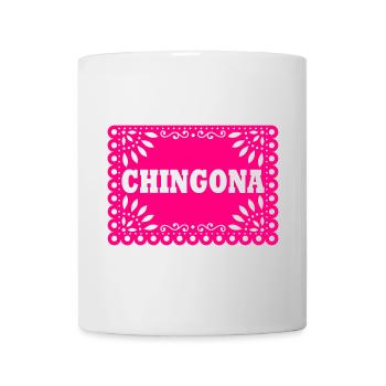 Chingona - Mug blanc - blanc - Devant