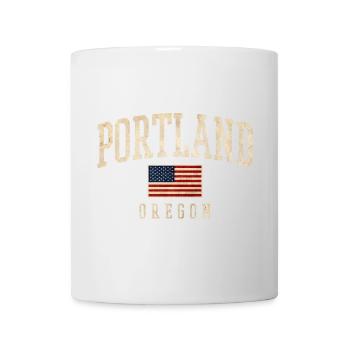 Portland Oregon USA - Mug - white - Front