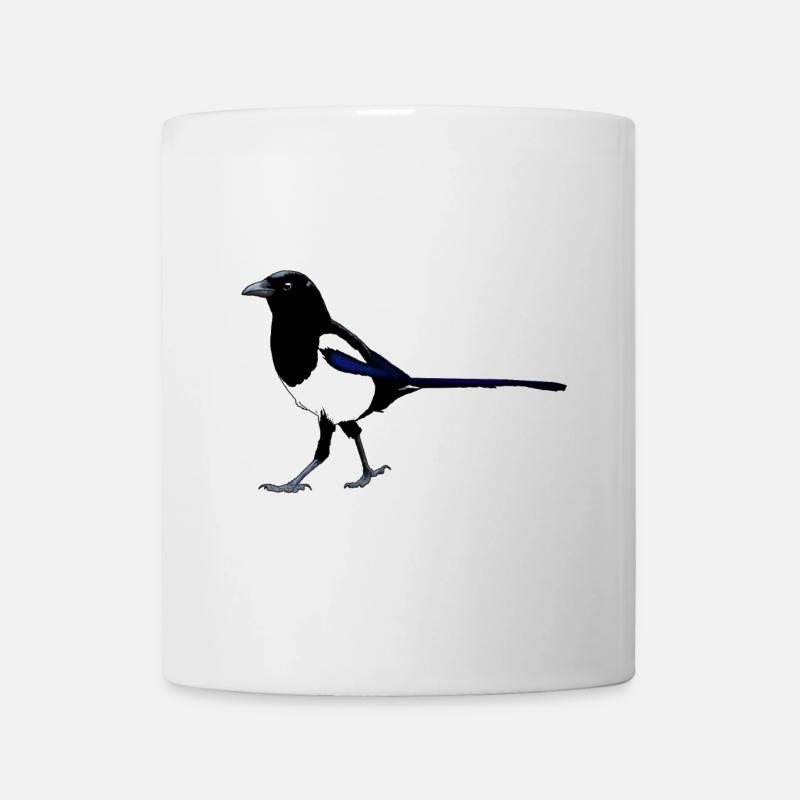 Elster - Tasse - Weiß