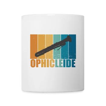 Ophicleide Vintage Musician Instrument Gift - Mug - white - Front
