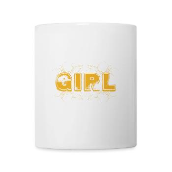 GIRL lettering - Mug - white - Front