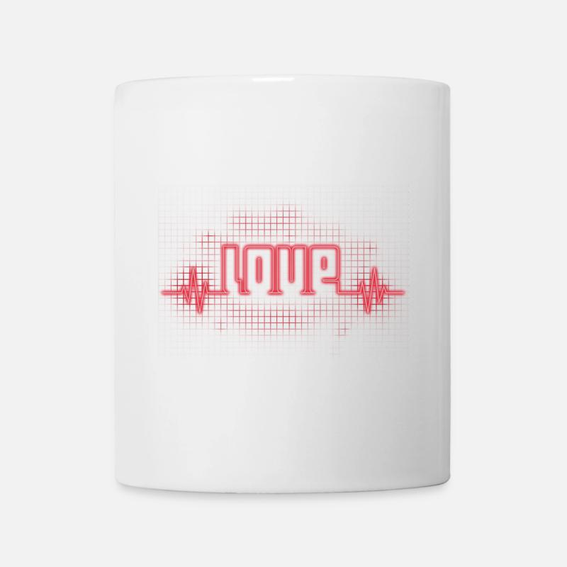 Liebe - Tasse - Weiß