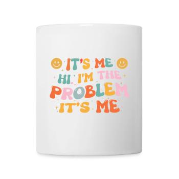 Design coloré avec phrase amusante - Mug blanc - blanc - Devant