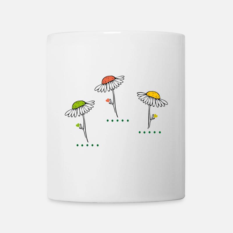 Kamille - Tasse - Weiß