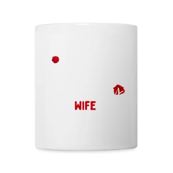 Ich liebe meine verrückte Frau - Tasse - Weiß - Vorne