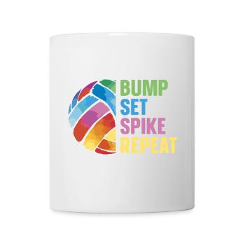 Volleyball - Tasse - Weiß - Vorne