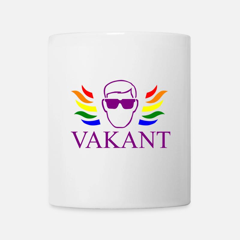 Vacant / Vacant Type - Mug blanc - blanc
