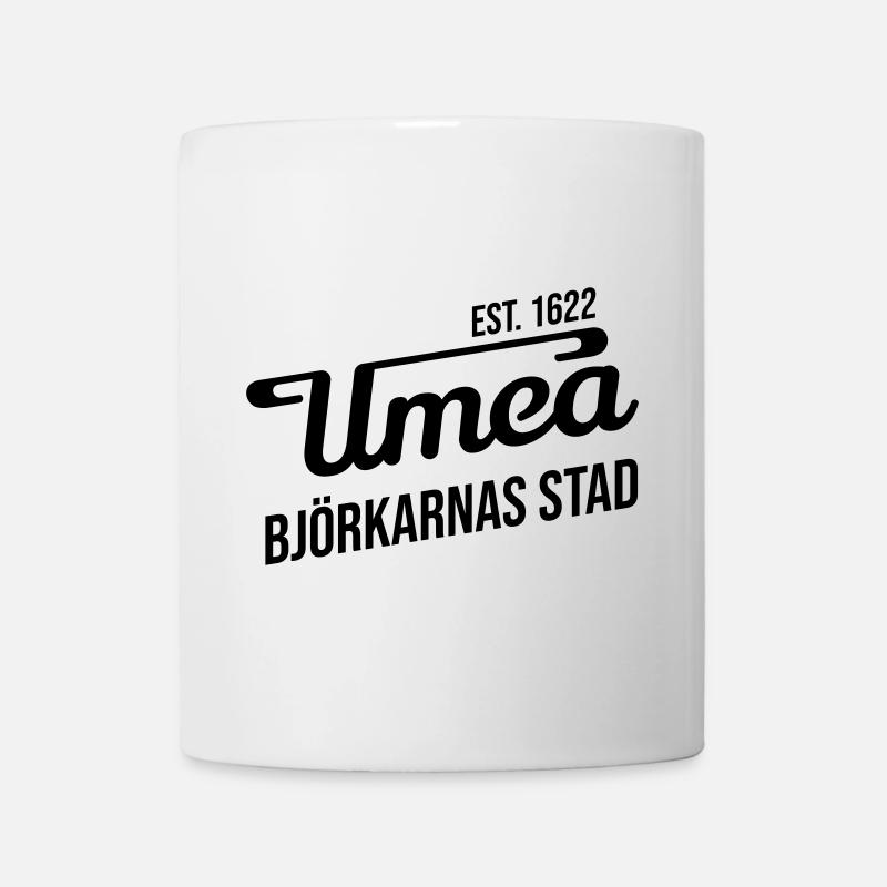 Umeå, City of Birches - Mug - white