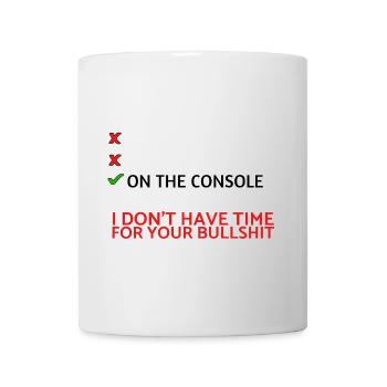 Gamer Single: Console-Only Attitude - Mug - white - Front