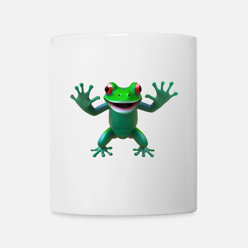 Grenouille libre - Mug blanc - blanc
