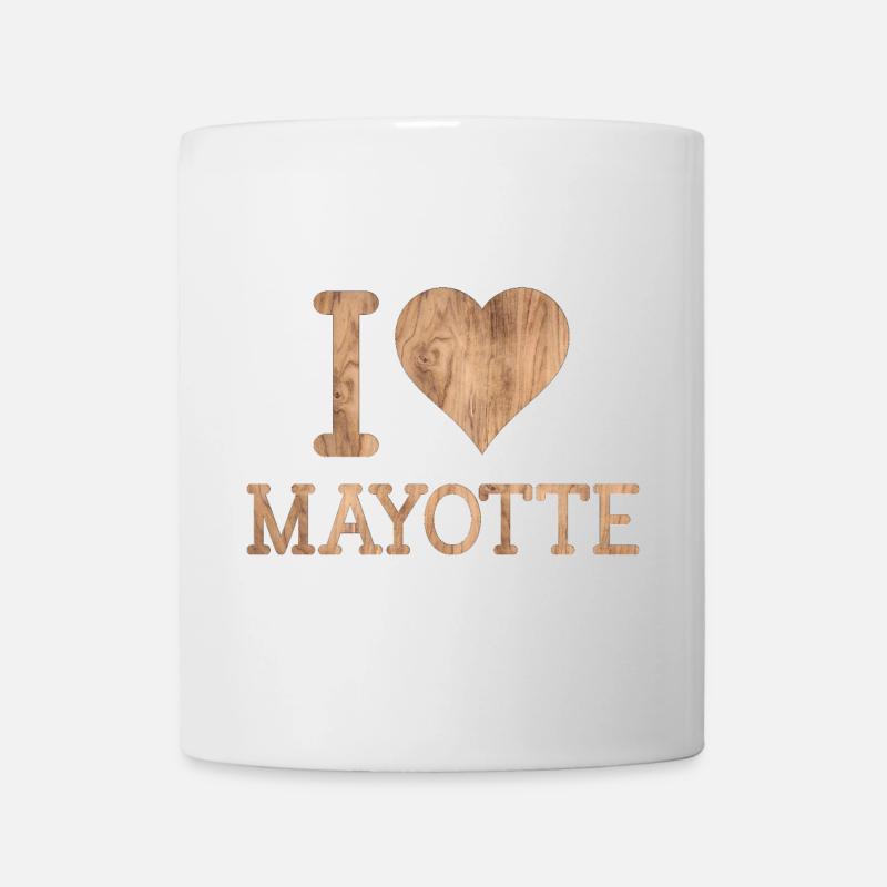 T SHIRT MAYOTTE  - Mug blanc - blanc