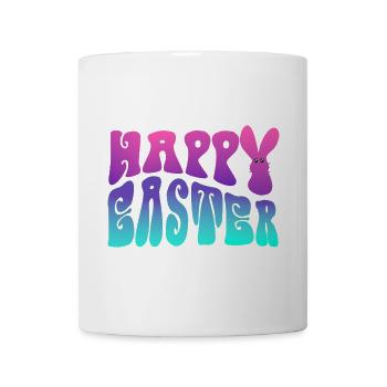 Happy Easter Schriftzug - Tasse - Weiß - Vorne