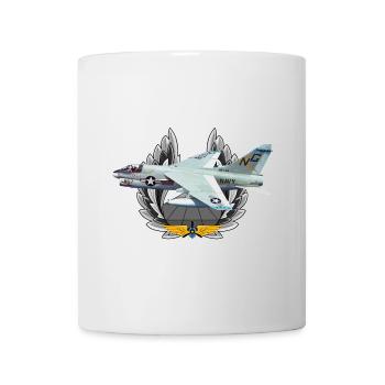 A-7 Corsair II - Mug blanc - blanc - Devant