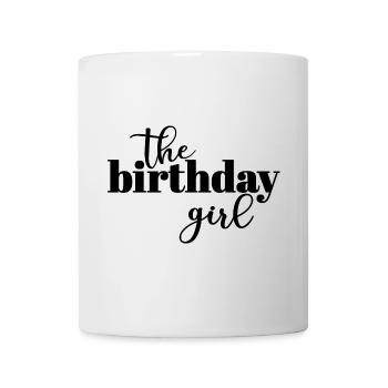 La fille d’anniversaire - Mug blanc - blanc - Devant