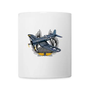 F4U Corsair - Tasse - Weiß - Vorne