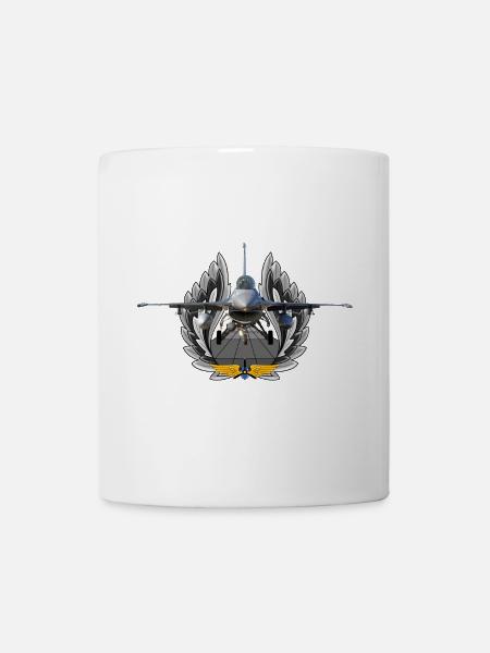 F-16 Fighting Falcon - Tasse - Weiß