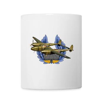 P-38 Lightning - Mug - white - Front