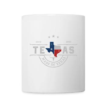 Texas Emblem Vintage State Pride - Mug - white - Front