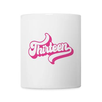 Thirteen 13th Birthday For Girls 13 Years Old - Mug - white - Front
