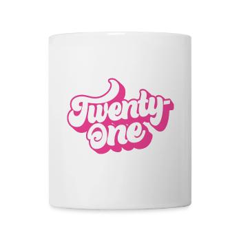 Twenty-One 21st Birthday For Women 21 Years Old - Mug - white - Front