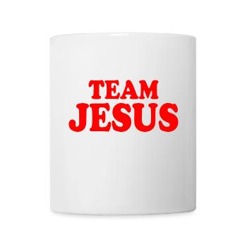 Team jesus - Tasse - Weiß - Vorne