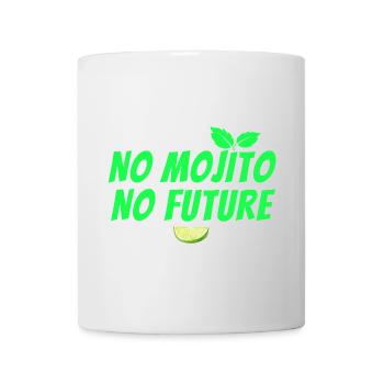 Mojito, Cocktail, Mojito-Fächer, Rum - Tasse - Weiß - Vorne