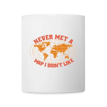 Cartography design - Mug - white - Front