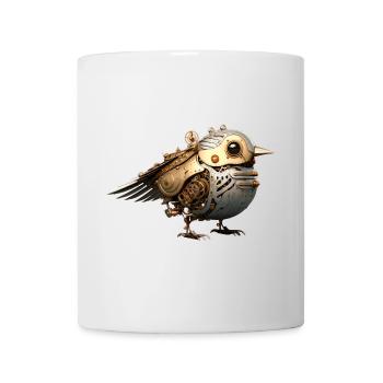 Steampunk Bird - Mug - white - Front