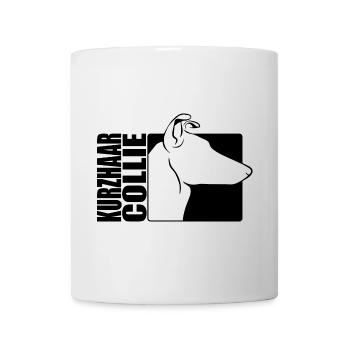 Kurzhaar Collie Profil Wilsigns Hunde Hund - Tasse - Weiß - Vorne